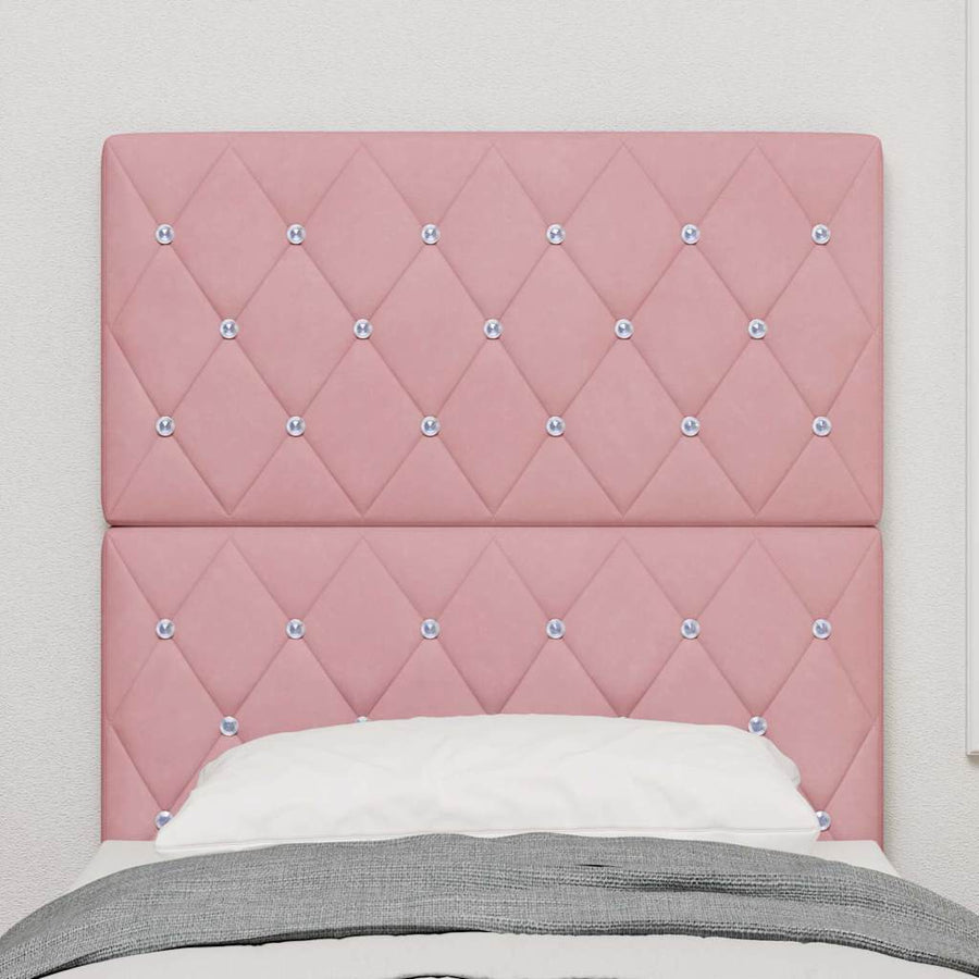 Hoofdbord Roze 80 cm Fluweel