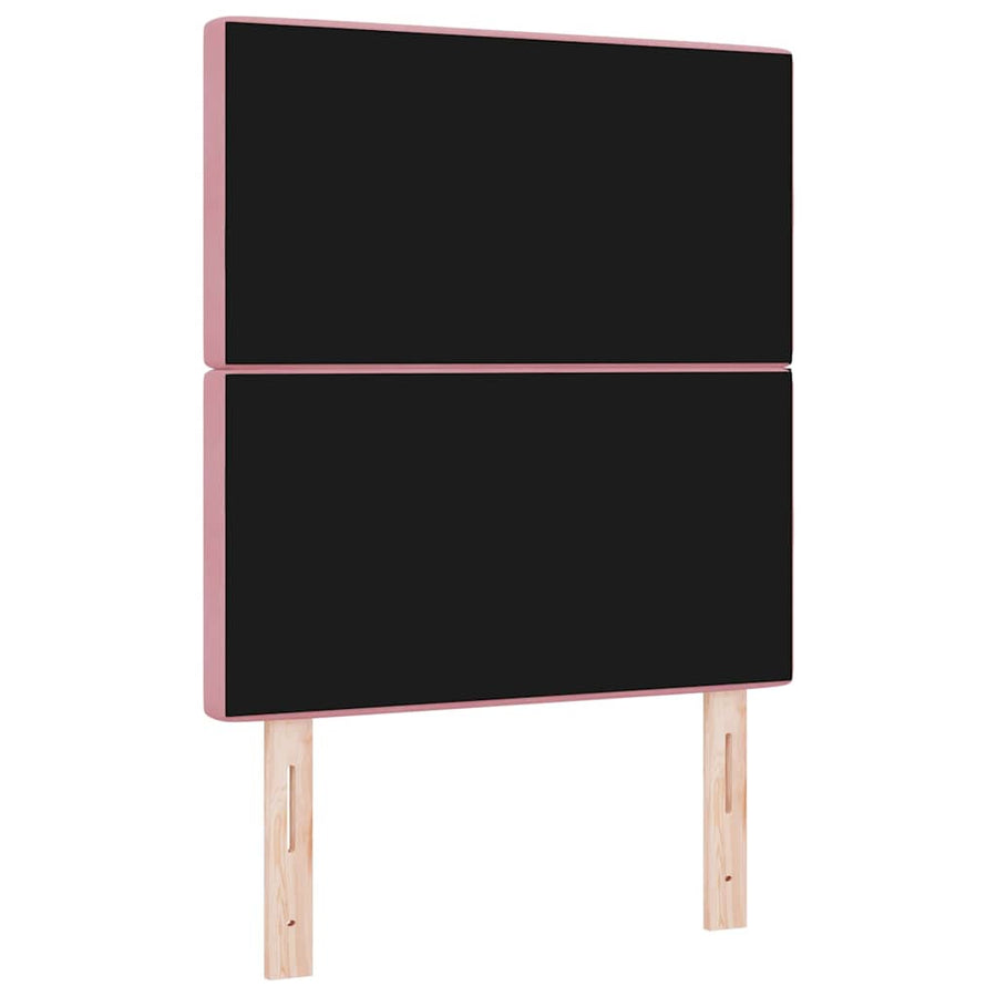 Hoofdbord Roze 80 cm Fluweel