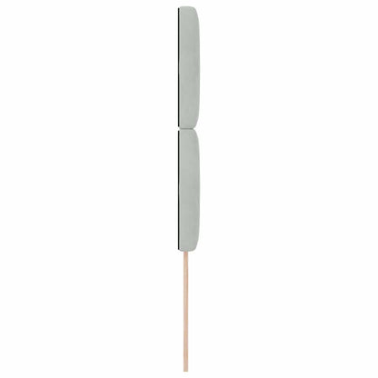Hoofdbord Lichtgrijs 90 cm Fluweel