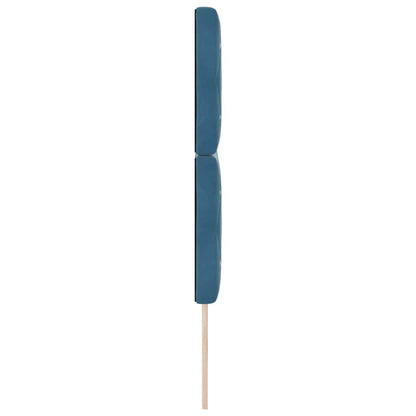 Hoofdbord Donkerblauw 160 cm Fluweel