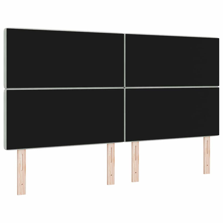 Hoofdbord Lichtgrijs 180 cm Fluweel