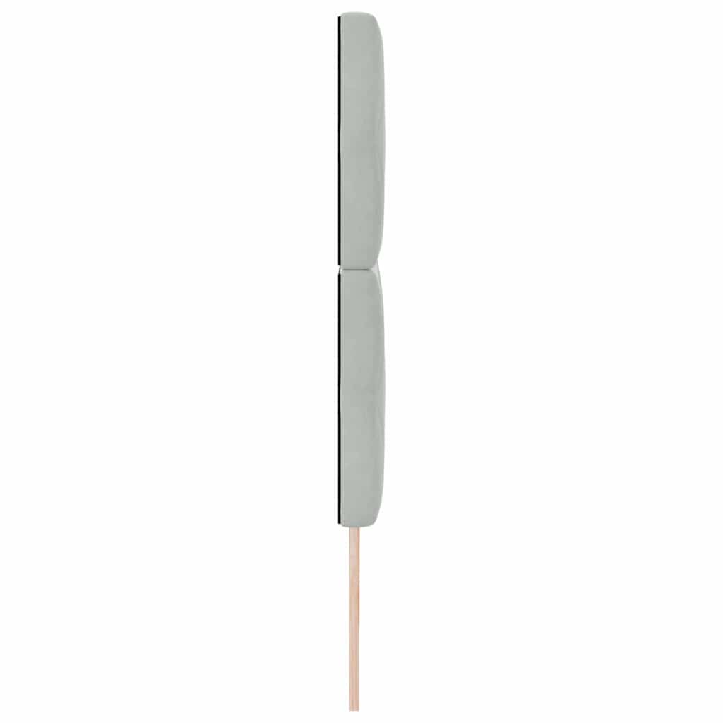 Hoofdbord Lichtgrijs 180 cm Fluweel
