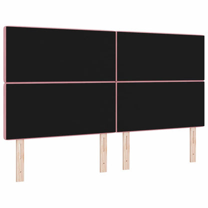 Hoofdbord Roze 180 cm Fluweel