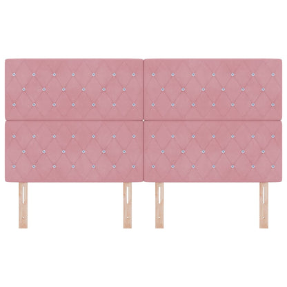 Hoofdbord Roze 180 cm Fluweel