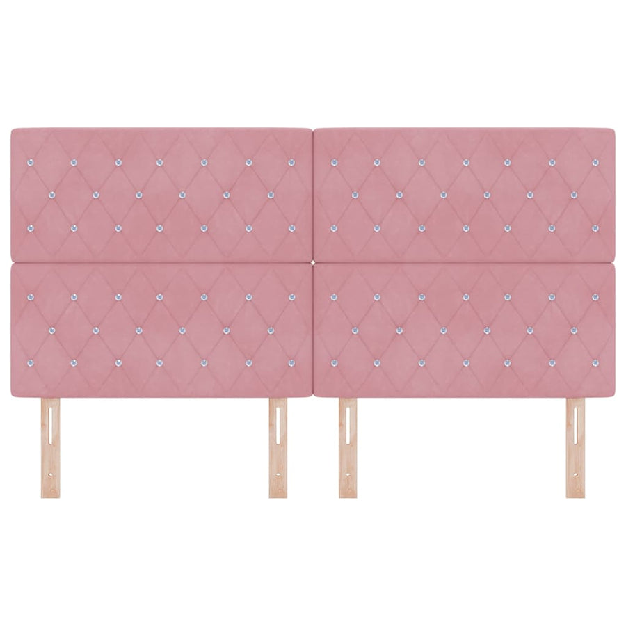 Hoofdbord Roze 180 cm Fluweel