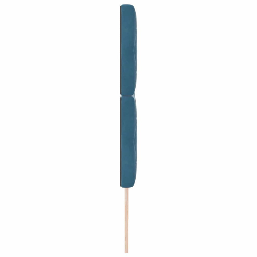 Hoofdbord Donkerblauw 200 cm Fluweel