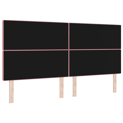 Hoofdbord Roze 200 cm Fluweel