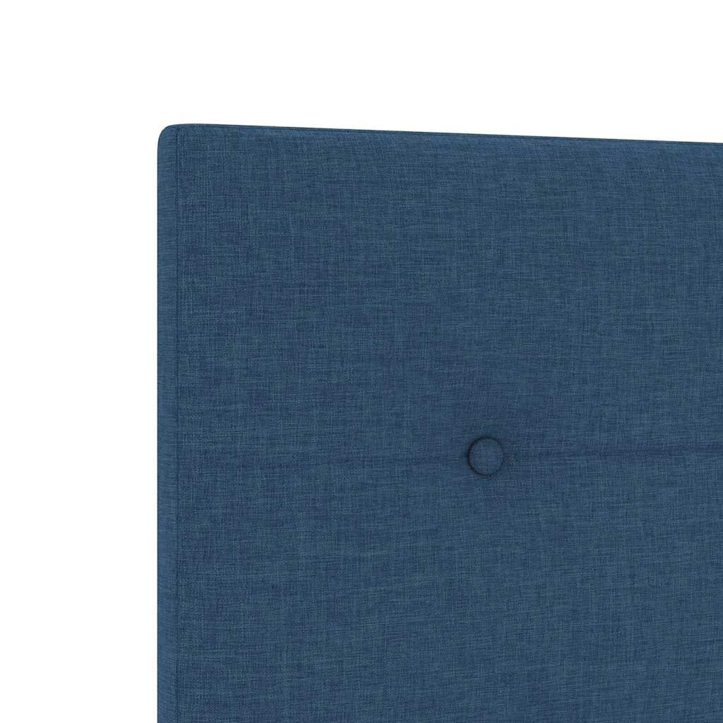 in hoogte verstelbaar hoofdbord Blauw 180 cm Stof