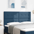Hoofdbord stof blauw 180 cm verstelbaar