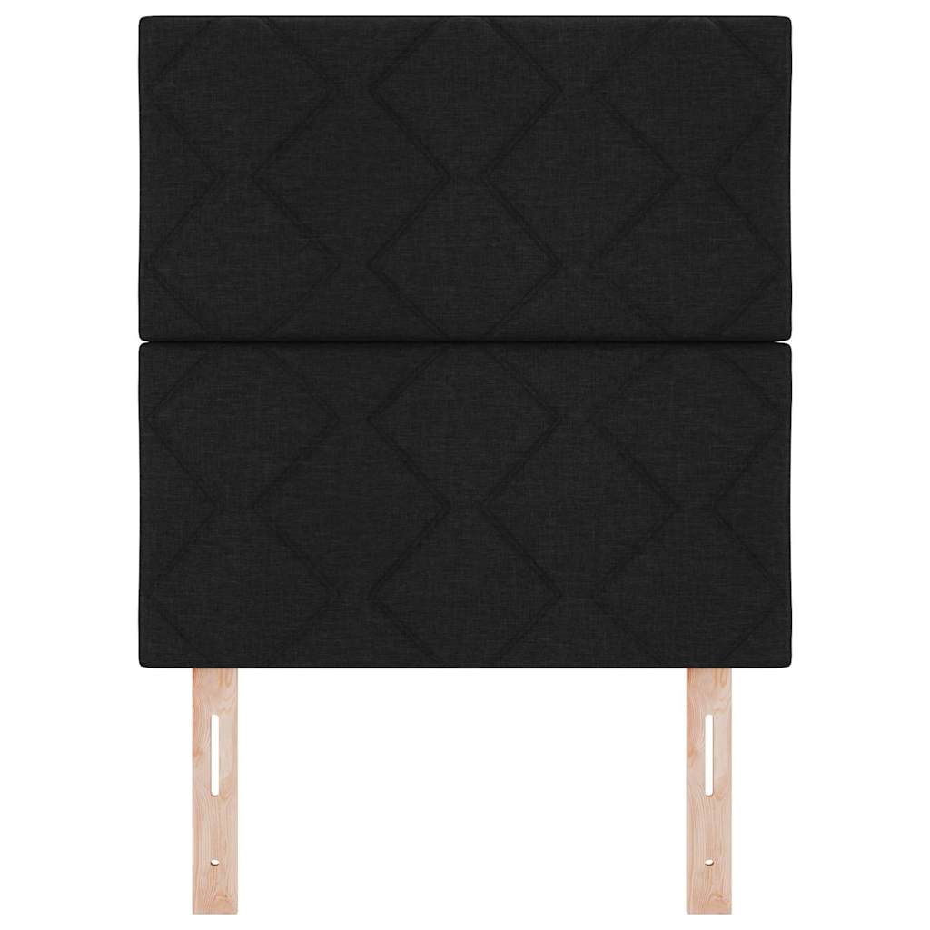 Hoofdbord Zwart 80 cm Stof