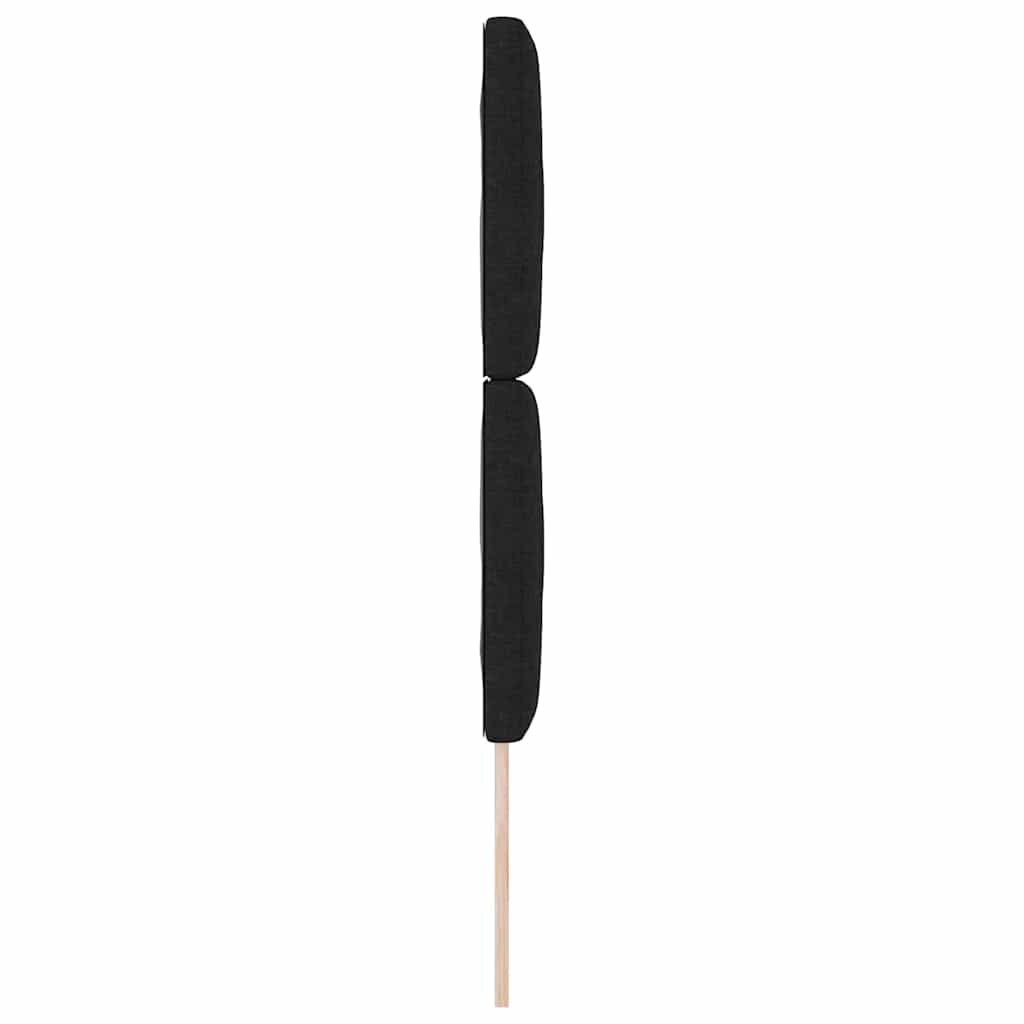 Hoofdbord Zwart 80 cm Stof