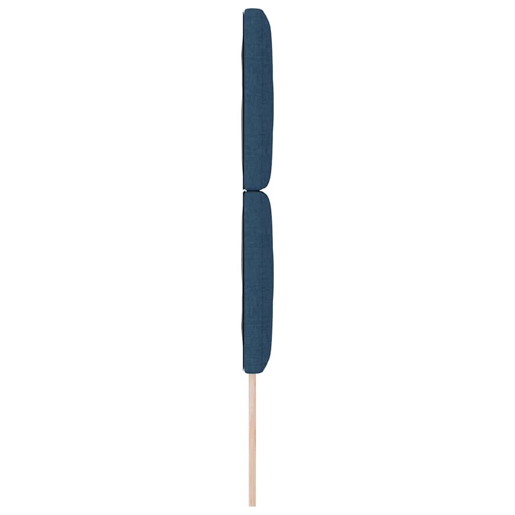 Hoofdbord Blauw 80 cm Stof