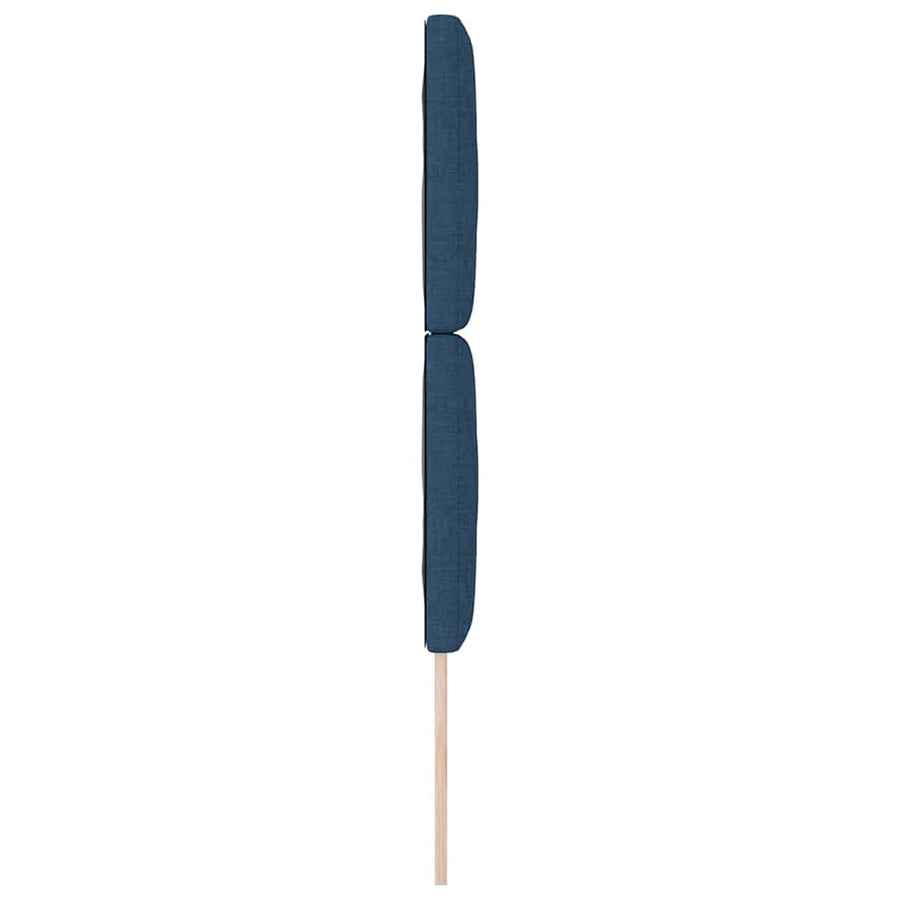 Hoofdbord Blauw 80 cm Stof