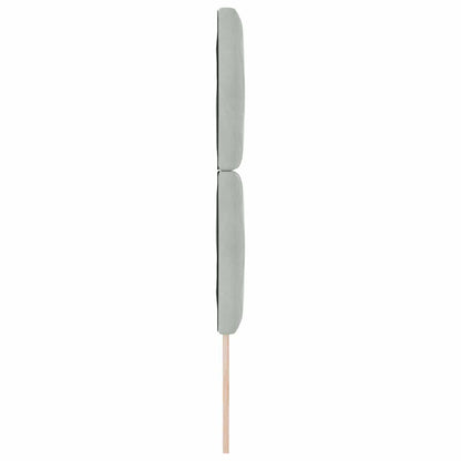 Hoofdbord Lichtgrijs 80 cm Fluweel