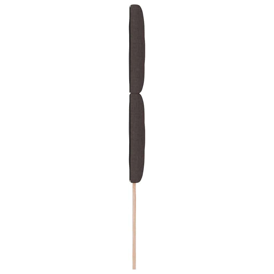 Hoofdbord Donkerbruin 90 cm Stof