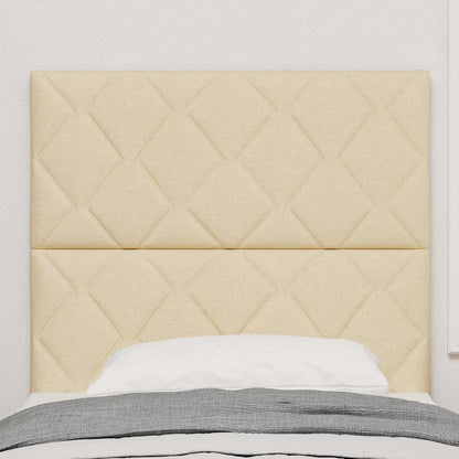 Hoofdbord Crème 90 cm Stof