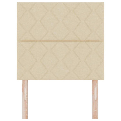 Hoofdbord Crème 90 cm Stof
