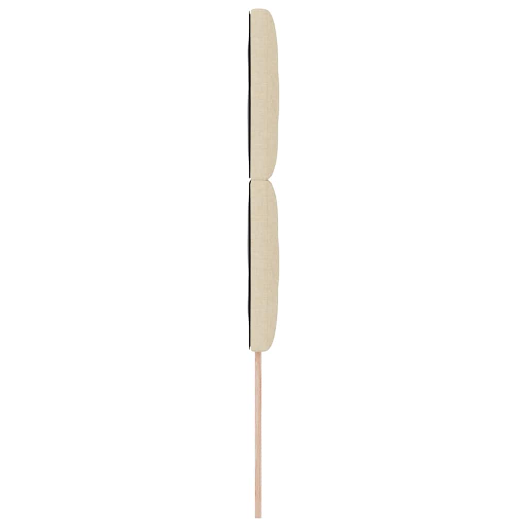 Hoofdbord Crème 90 cm Stof