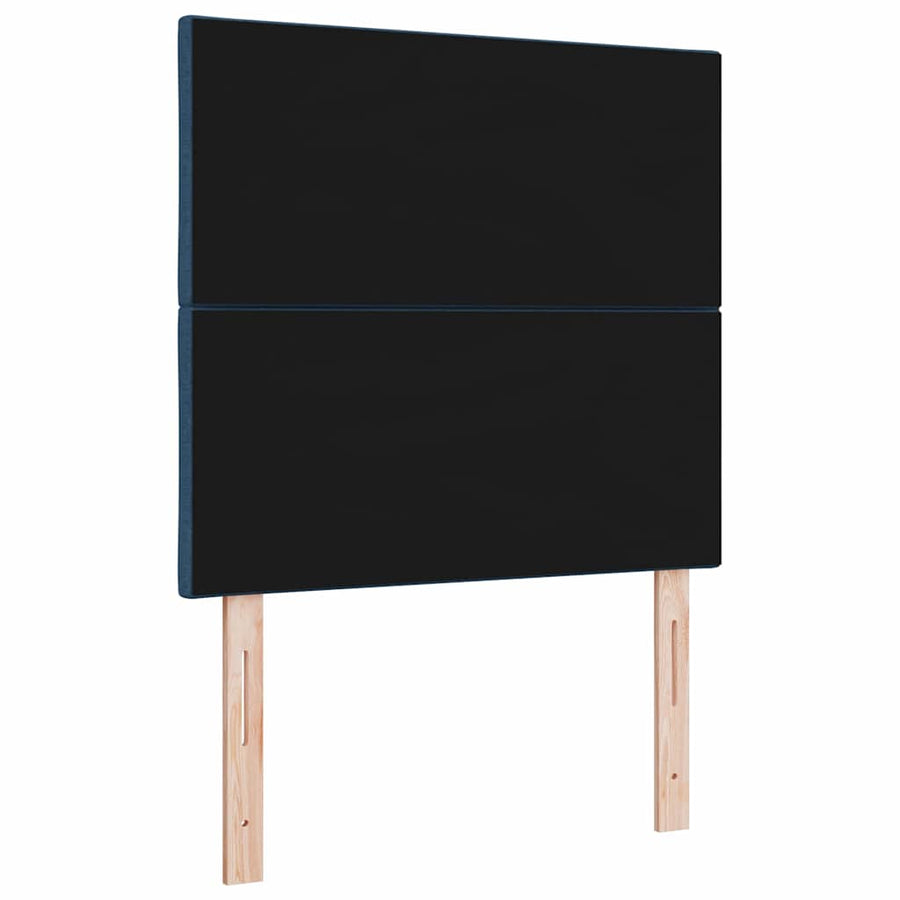 Hoofdbord Blauw 90 cm Stof