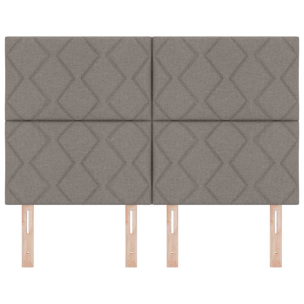 Hoofdbord Taupe Stof