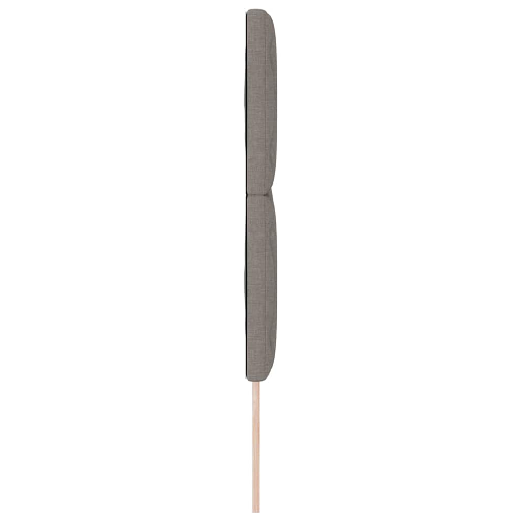 Hoofdbord Taupe Stof