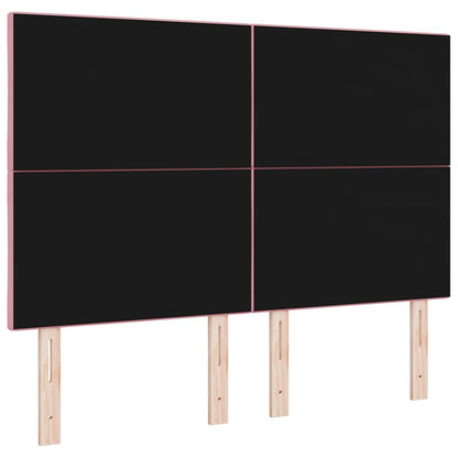 Hoofdbord Roze 144 cm Fluweel