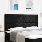 Hoofdbord 180 cm zwart stof