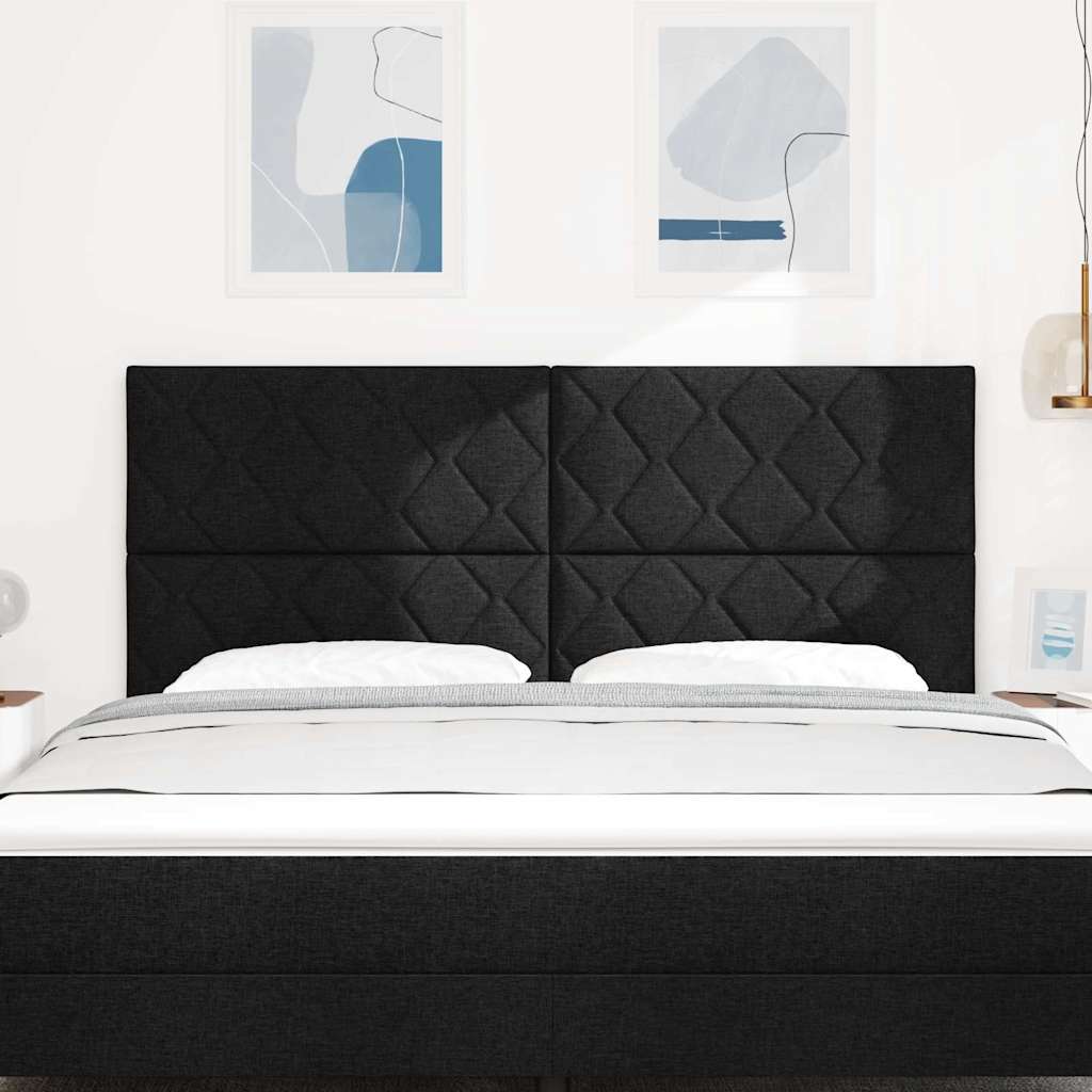 Hoofdbord Zwart 180 cm Stof