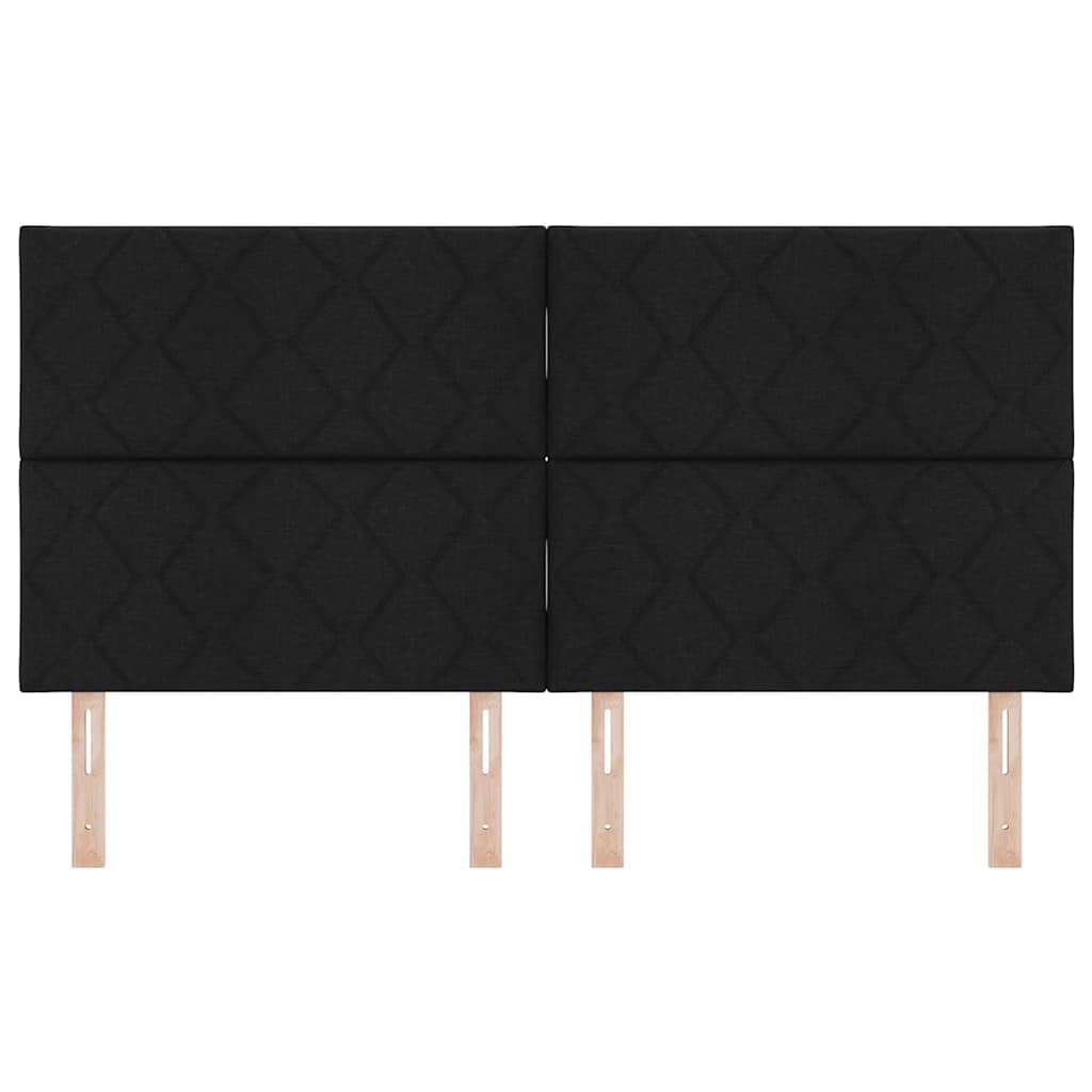 Hoofdbord Zwart 180 cm Stof