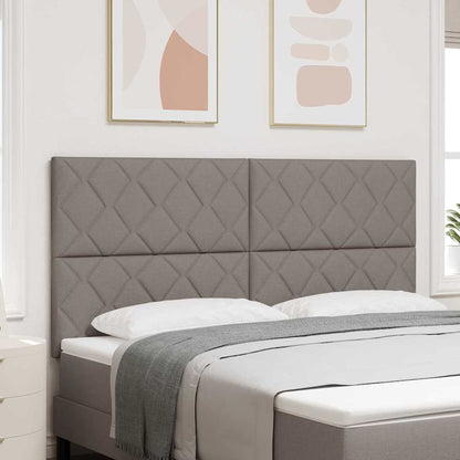 Hoofdbord Taupe Stof