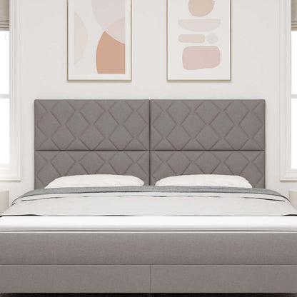 Hoofdbord Taupe Stof