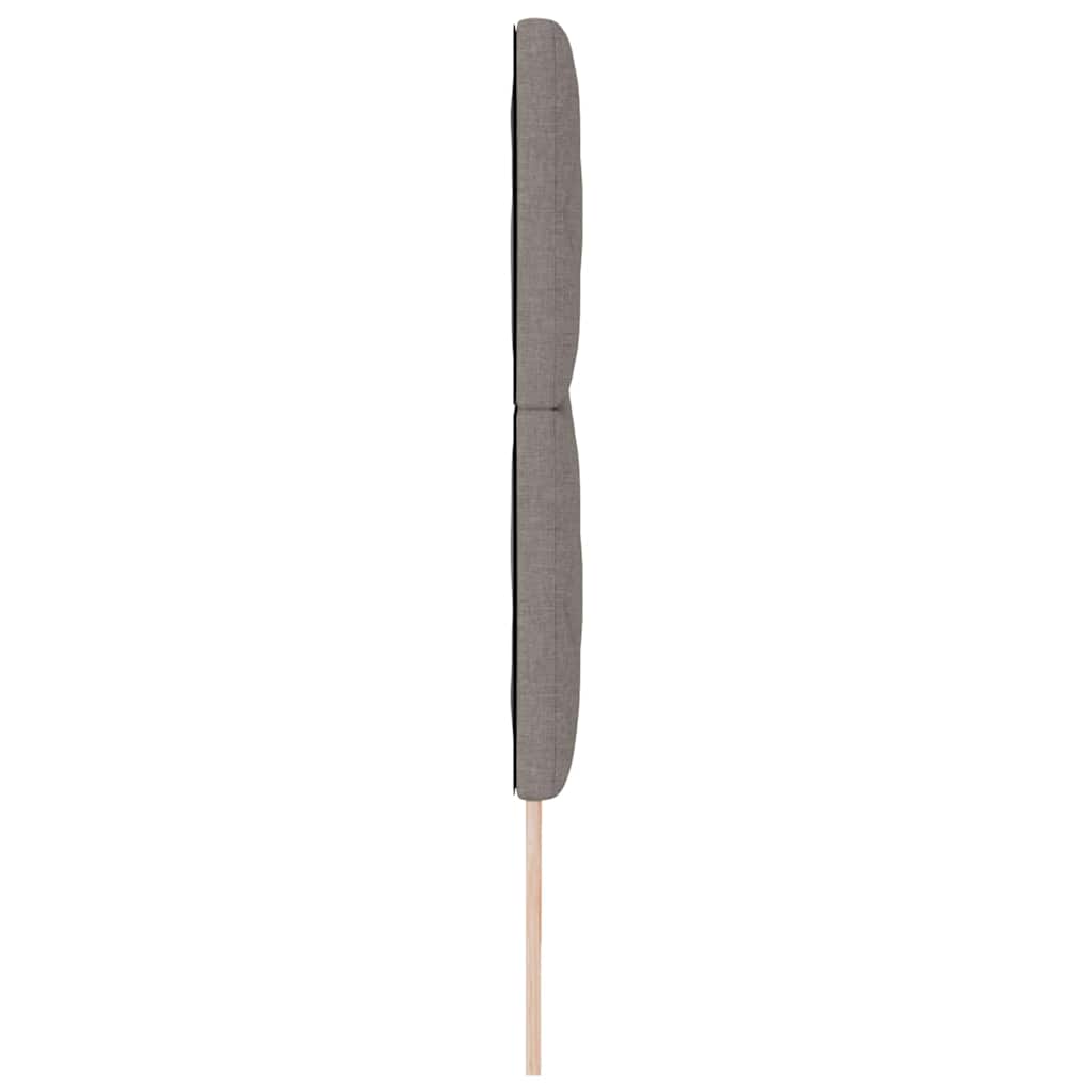 Hoofdbord Taupe Stof