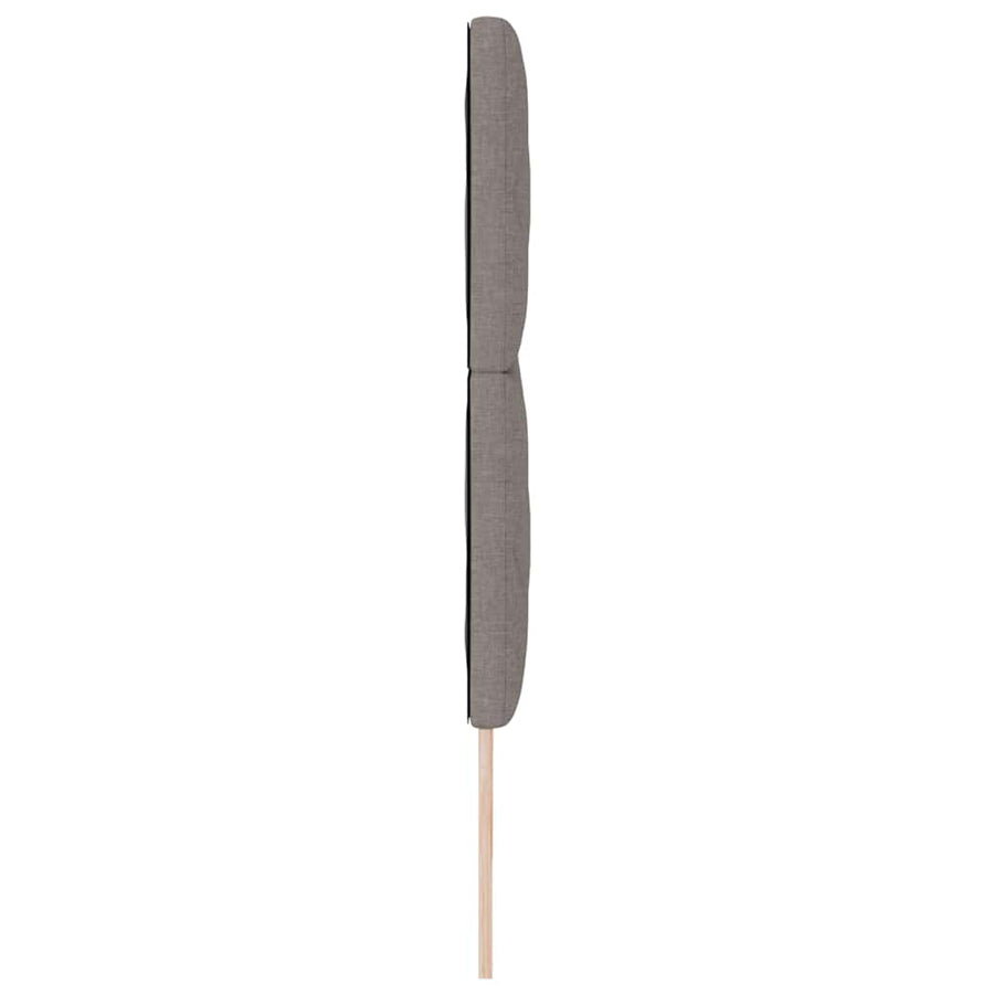 Hoofdbord Taupe Stof