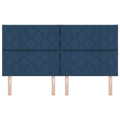 Hoofdbord Donkerblauw 180 cm Stof
