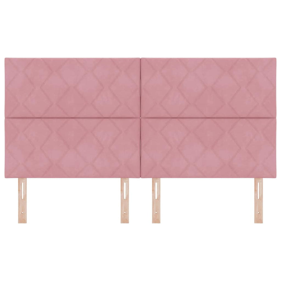 Hoofdbord Roze 180 cm Fluweel