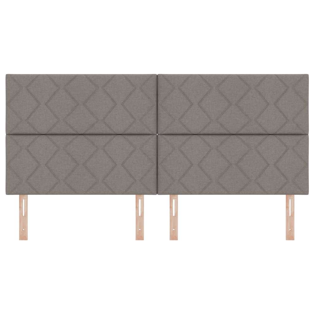 Hoofdbord Taupe Stof