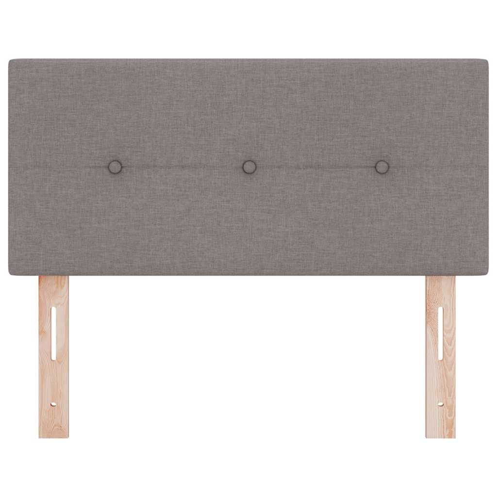LED Hoofdbord Taupe Stof