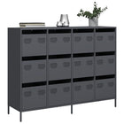 Sideboard 135x39x103.5 cm cold-rolled steel anthracite