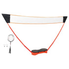 Badminton set with 2 rackets, net, and carrying case 292x30x152 cm