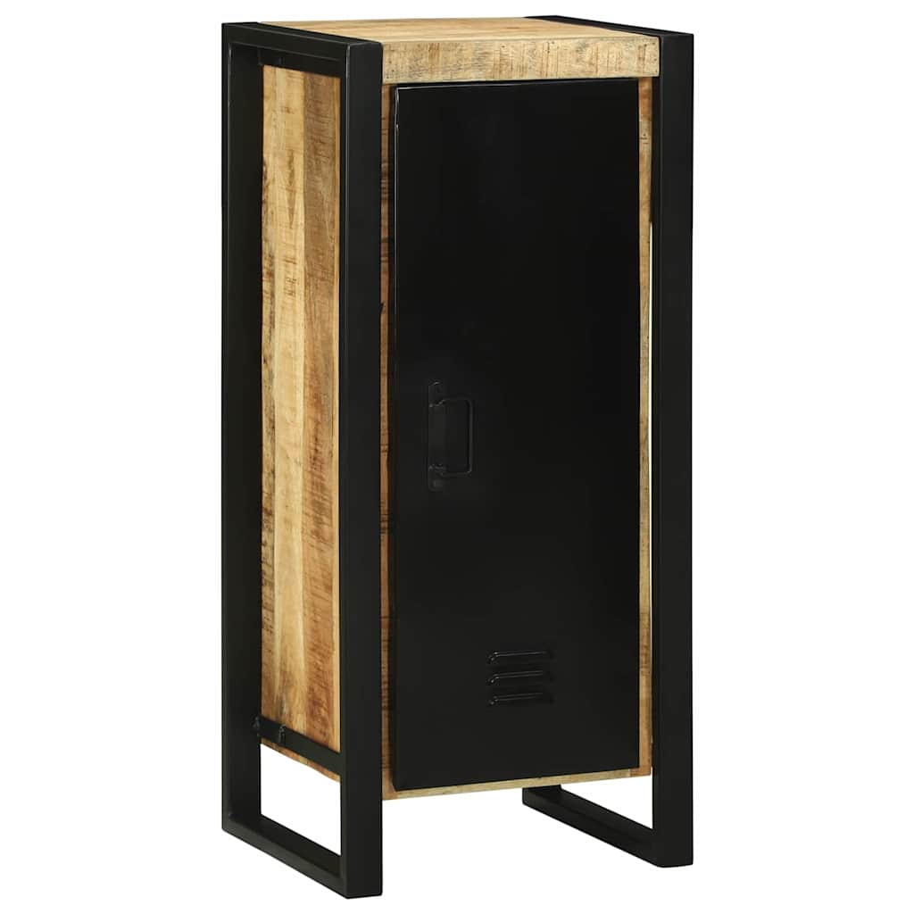 Badkamermeubelset met plank 2 pcs Bruin Massief Mango Hout
