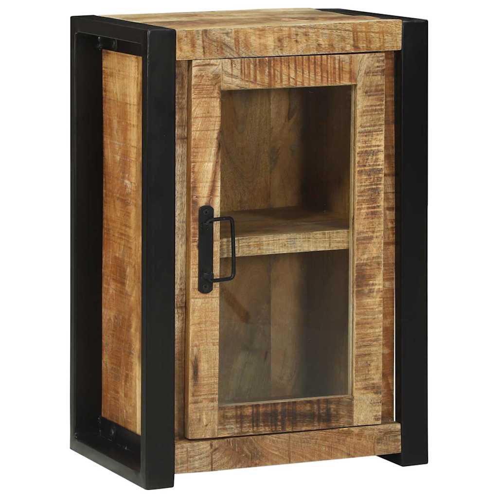 Badkamermeubelset Wandgemonteerd 4 pcs Bruin Massief Mango Hout