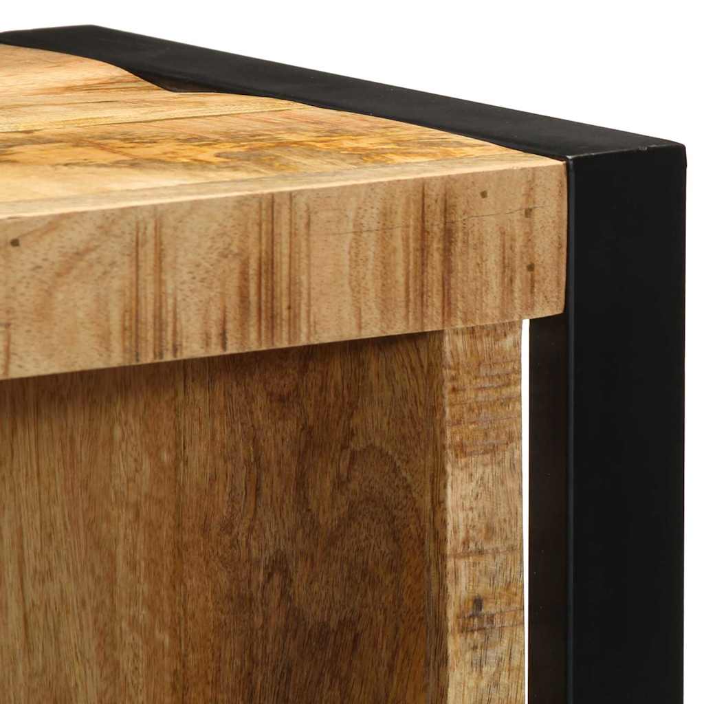 Badkamermeubelset Wandgemonteerd 4 pcs Bruin Massief Mango Hout