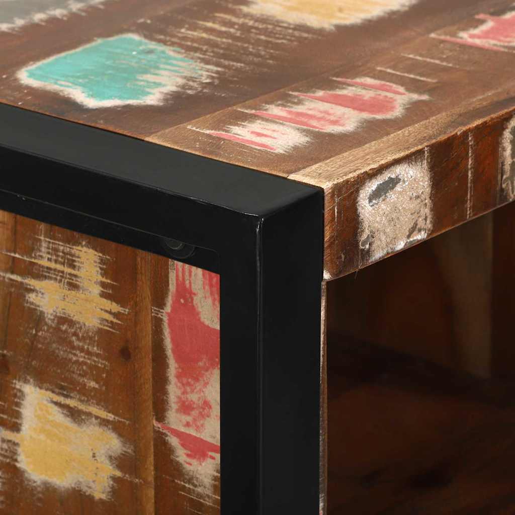 Badkamermeubelset 3 pcs Multikleur Massief gerecycled hout