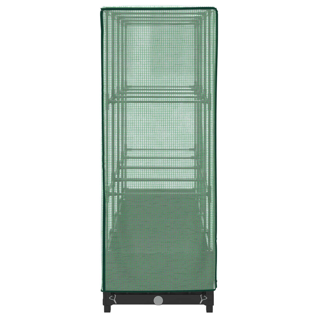 Plantenbak verhoogd met kashoes 160x40x123 cm rattanlook