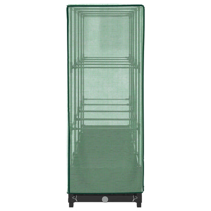 Plantenbak verhoogd met kashoes 160x40x123 cm rattanlook