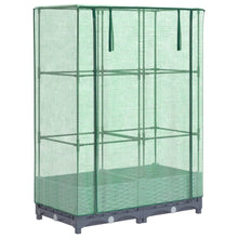 Plantenbak verhoogd met kashoes 80x40x123 cm rattanlook