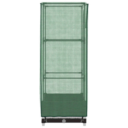 Plantenbak verhoogd met kashoes 40x40x123 cm rattanlook