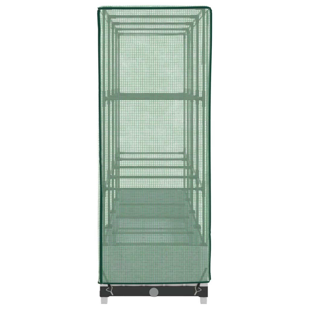 Plantenbak verhoogd met kashoes 160x40x123 cm rattanlook