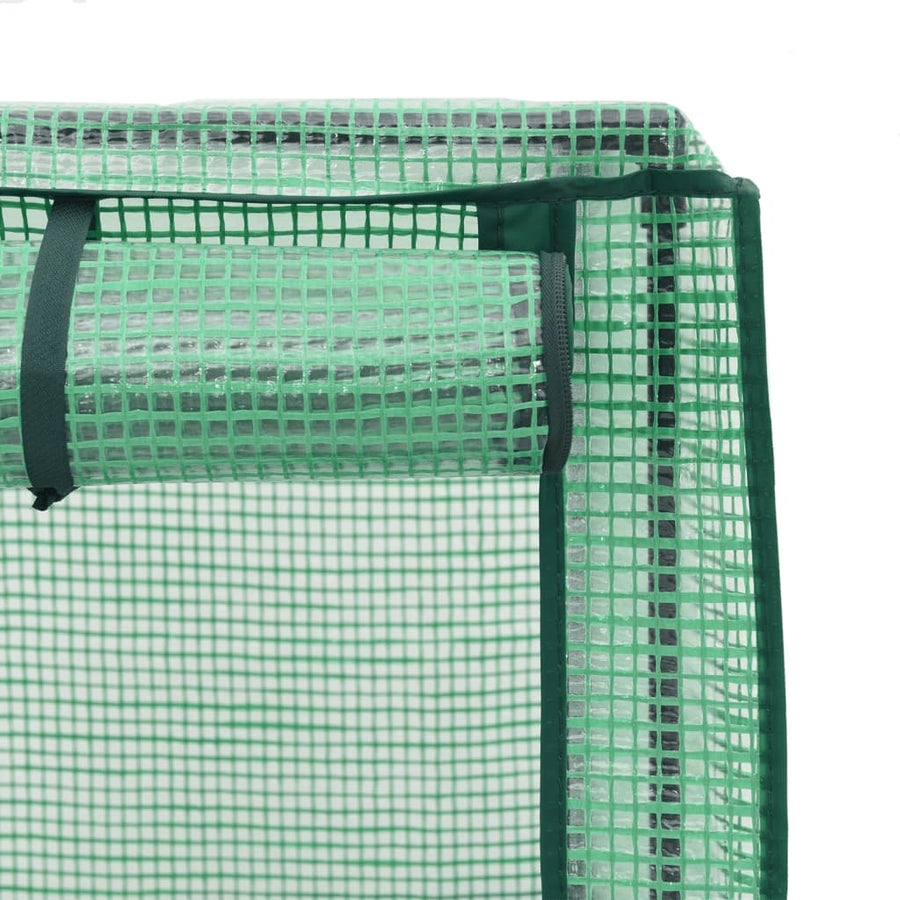 Plantenbak verhoogd met kashoes 80x40x140 cm rattanlook