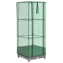 Plantenbak verhoogd met kashoes 40x40x123 cm rattanlook